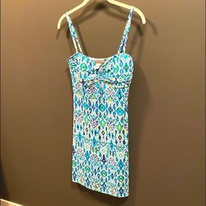 Tommy Bahama Swim Dress Green
Blue Print Padded Cinch Bust Size
Small